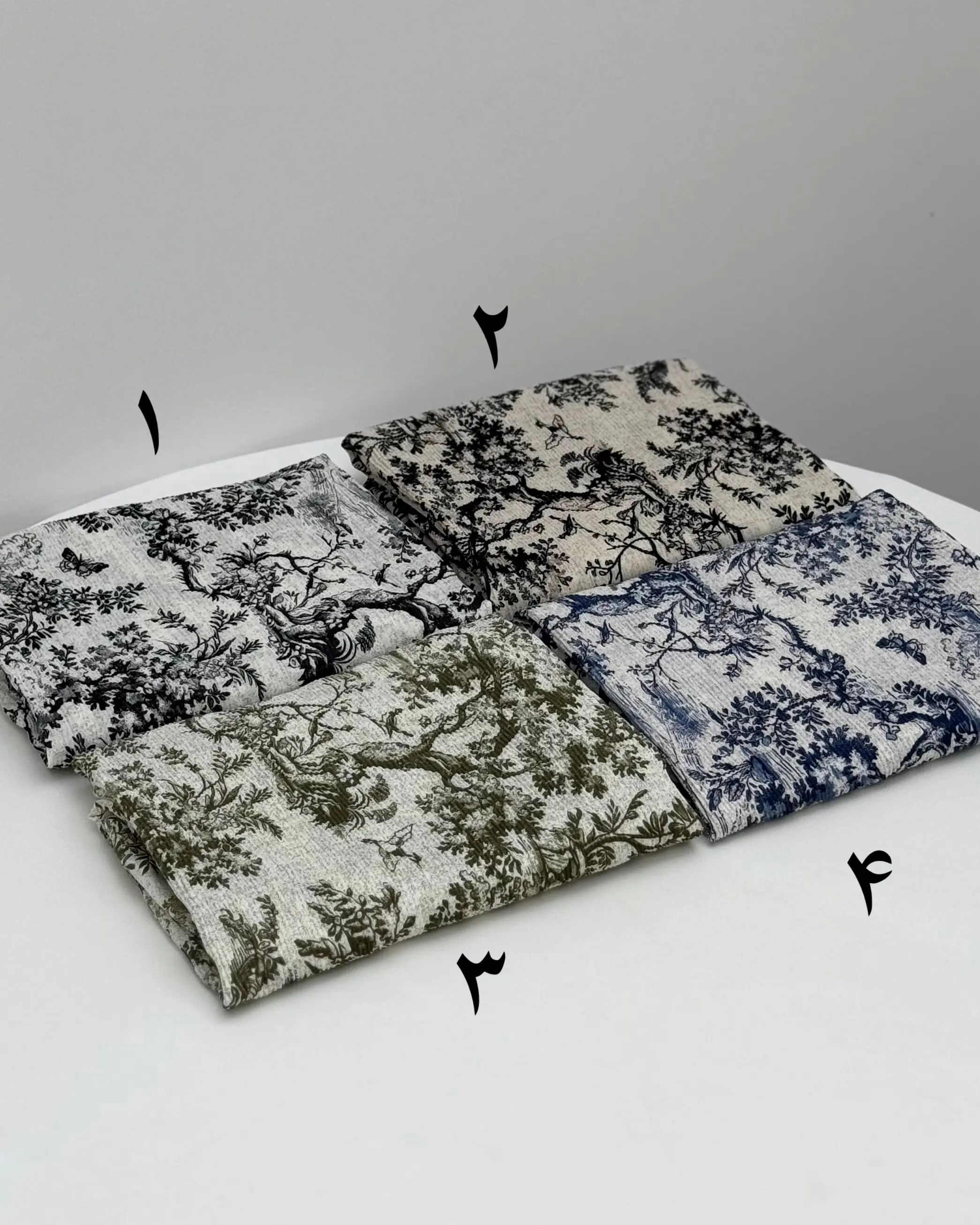 شال چاپی کریشه